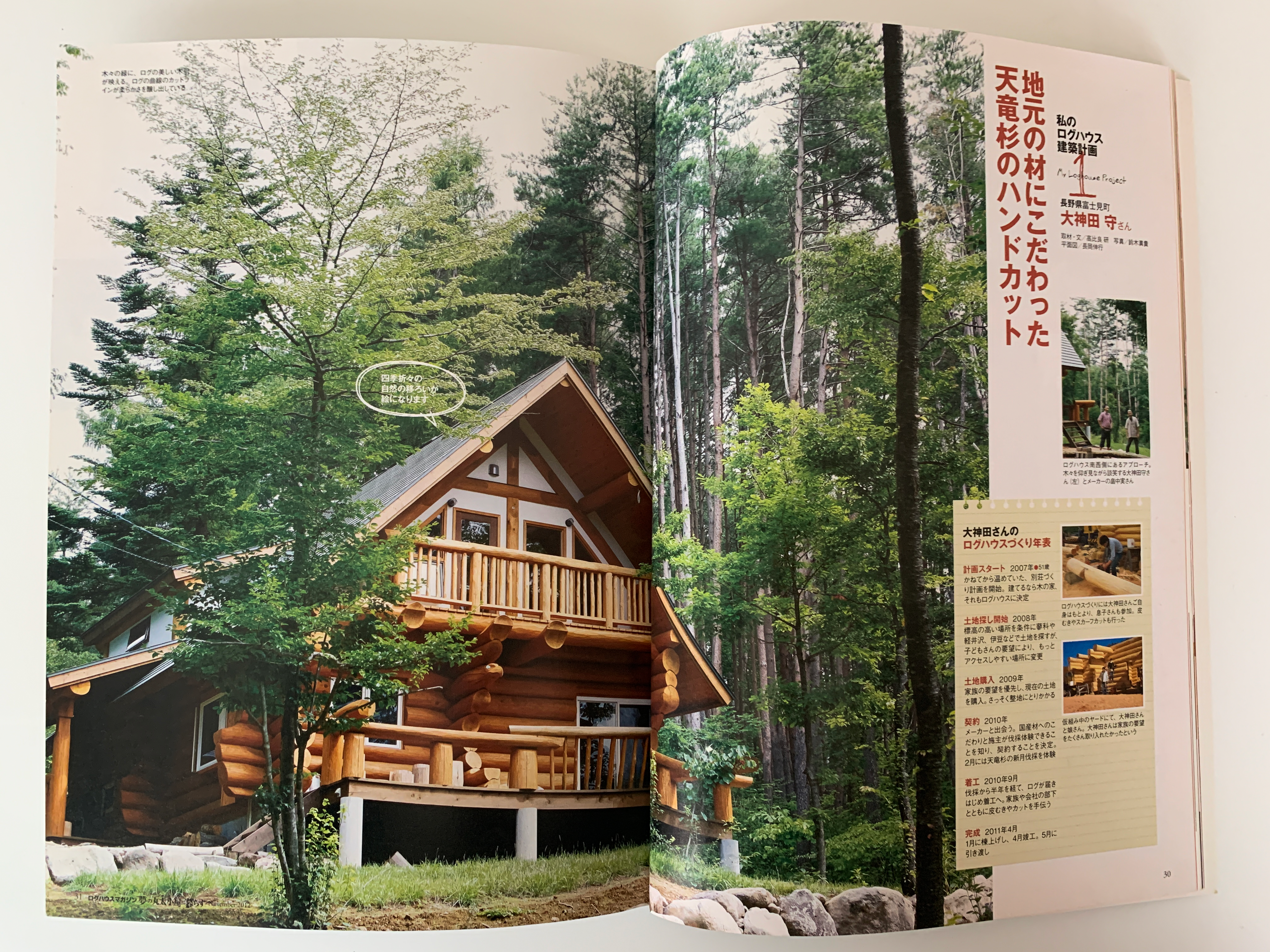 メディア掲載 森のすまい工房 有限会社アシスト 八ヶ岳でログハウスや木の家の設計施工を行う建築会社